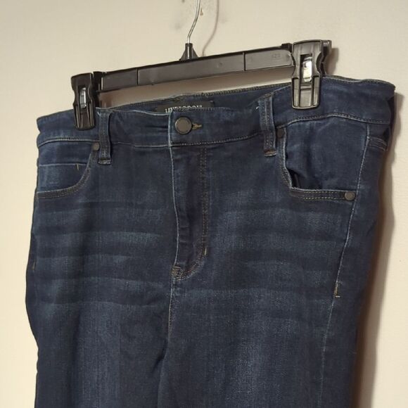 Liverpool Blue Skinny Jeans with Tapered Fit - Picture 2 of 7